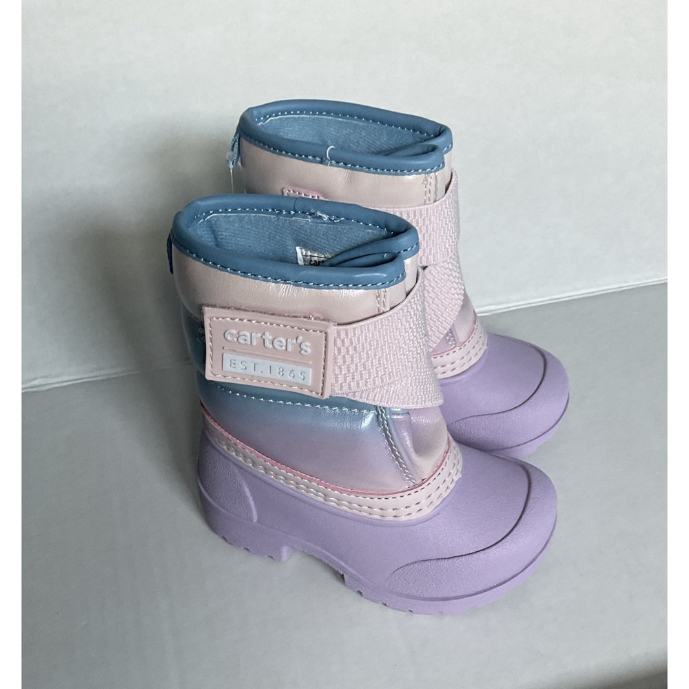 Carter's Lex Girls Pull-On Waterproof Insulated Snow Boots  Size 4